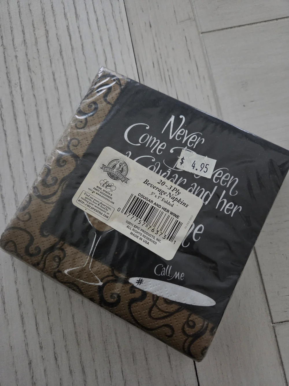 Wine Cocktail Napkins